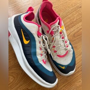 Nike White Teal Pink Yellow Women's Sneakers